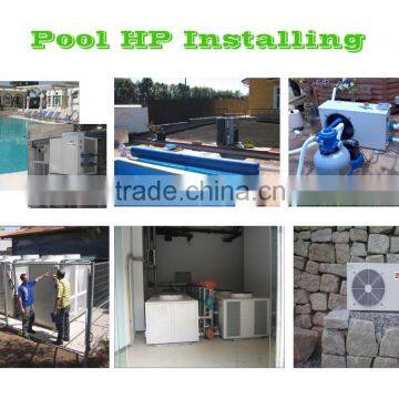 CE CB ISO+Stainless Steel, Air to Water Swimming Pool Heat Pump photo-3