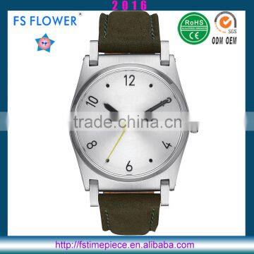 FS FLOWER - Mens Watches 2016 Stainless Steel Watch Case Japan Miyota mOvement Men Watches