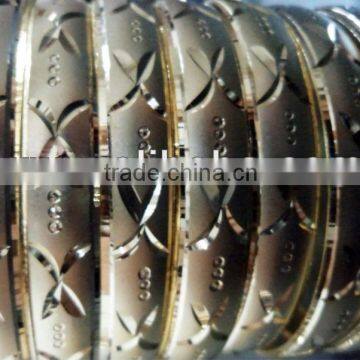 Micron Gold plated bangles