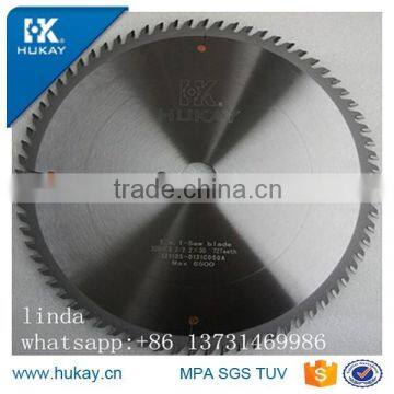 Hukay wood cutting blade tct circular saw blade for cutting MDF