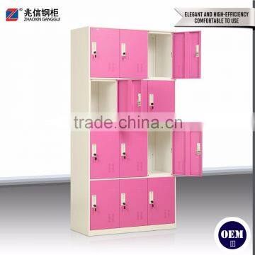 12 door stainless steel locker