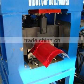 rigging cap / hip tile roll forming machine