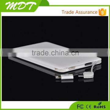4000mAh universal battery charger universal power bank portable power bank charger made in China