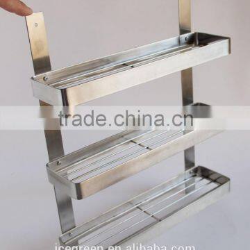 Stainless Steel Kitchen Spice Shelf