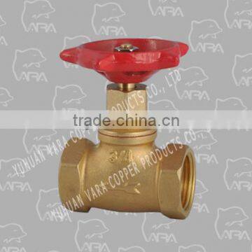 701-02 FEMALE X FEMALE STOP VALVE BRASS(DZR)