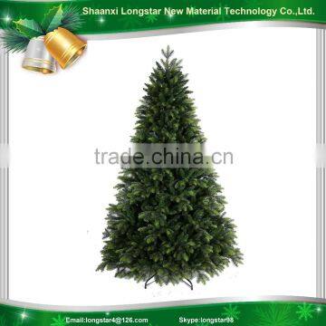 Deep Green Mixed PE & Pvc Artificial Christmas Trees