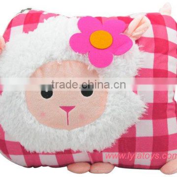 Plush Sheep Shaped Cushion