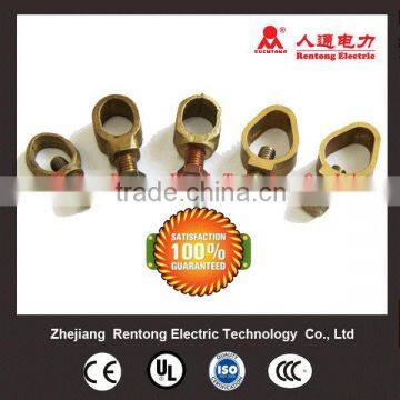 Earth rod clamps