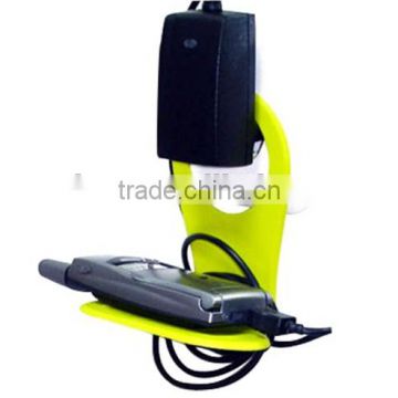 Hot selling plastic folding mobile phone charging rack