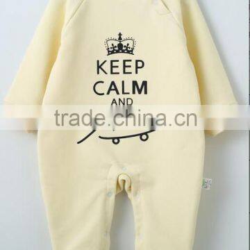 Autumn new design comfortable infants & toddlers cute long sleeve baby clothes