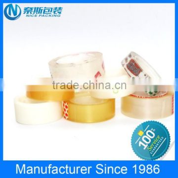 Popular super clear bopp packing tape, crystal clear sealing tape stationery