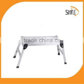 Aluminium workplatform with four platforms can use for washing cars