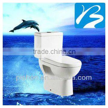 Sanitary Ceramic 2-PC Toilet Ceramic Bathroom