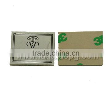 CR-ML00034 Europe Regional Feature metal logo label for leather