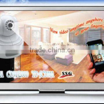 wireless network ip camera /PTZ IP Camera+built-in PSTN intruder alarm