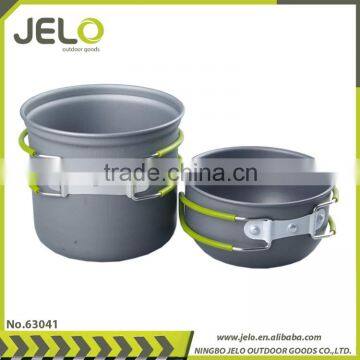 Picnic Camping Hiking Backpacking Pot Pan Cookware Outdoor Cooking Set