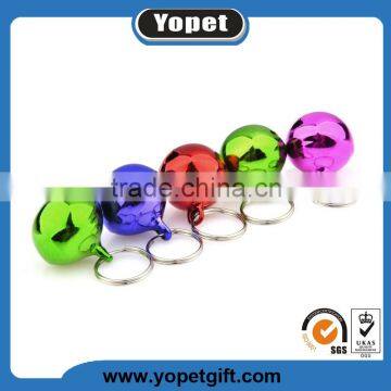 Colorful Pet Accessories Vacuum Plating Cat Bell Charm For Wholesale photo-4