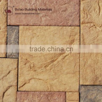 New design faux castle stone wall cladding panel