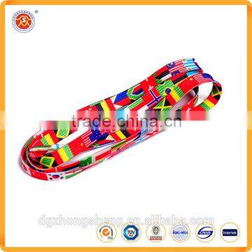 2016 Custom Hot Style High Quality Colored Aglet Flat Shoelces