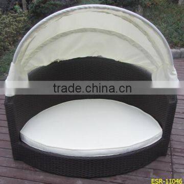 Rattan dog Bed With Washable Pillows