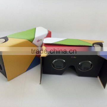 Cheape 3d glasses cardboard vr new version google cardboard v2