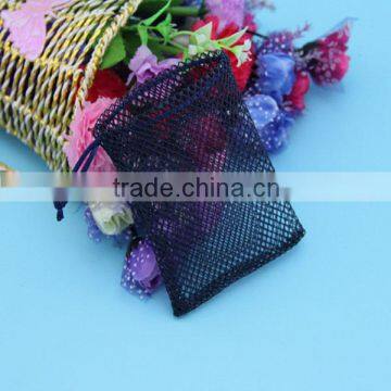 Top selling drawstring mesh soap bag, mesh drawstring bag