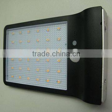 IP65 Waterproof CE RoHS Battery Solar Motion Sensor Led Outdoor Light