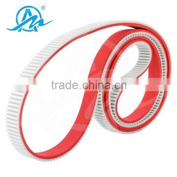 small htd 5M add red gule timing belt industrial rubber timing belts