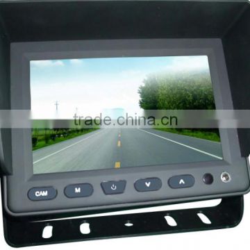 DC12V 800*480 16:9 5inch Digital TFT Car Monitor with Remote Control