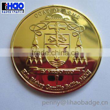 Newest Metal 3D Gold Plated Metal Challenge Coin Usa Souvenir photo-3