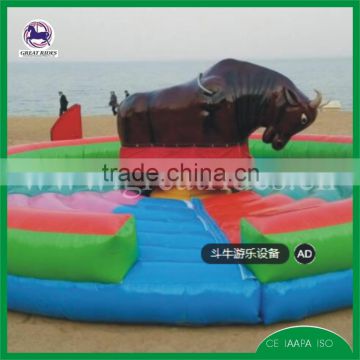 inflatable mechanical rodeo bull