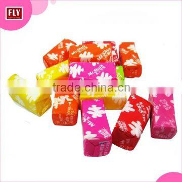 colorful sweets wrapper packed soft gelain milk candy