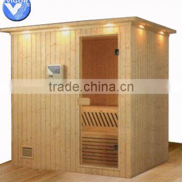 Hot sale 3 person dry sauna cabin,sauna room