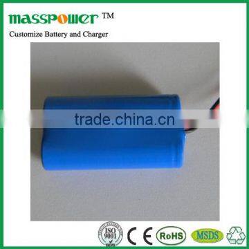 Powerful 6.4v lifepo4 rechargeable battery pack