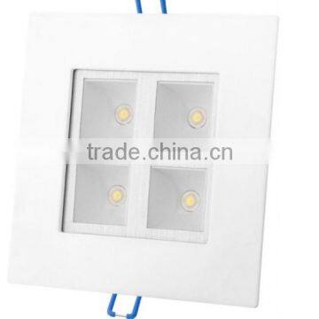 4X1W square led ceiling light