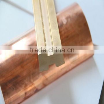 C26200 H shape brass tube for mechanical