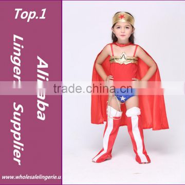 Halloween Costume Supergirl For Kids Girls Carnaval Costumes Chirdren Cosplay Clothes Superhero