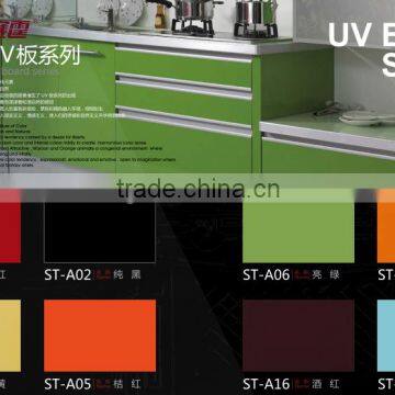 High Glossy Solid Color uv Mdf uv Particle Board photo-4
