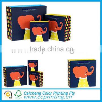 Cute Paper Bag With Cartoon Printed for Gift Packing photo-4