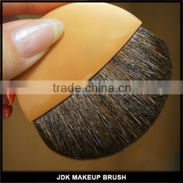 goat hair powder blusher makeup brush flat shape