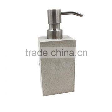 Top Grade Chrismas High Quality Factory Cheap Handmade Eco-friendly Decorative Cement Unique Style 3PCs Bathroom Accessories photo-2