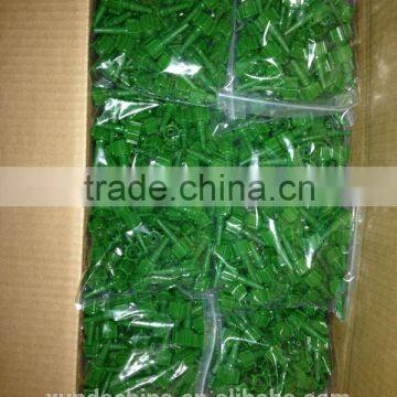 Plastic ABS Oxygen Connector Chirstmas Tree Adaptor DISS Outlet Connector Green Nipple Connector. photo-2