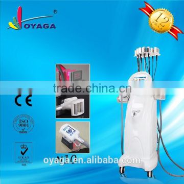 Mongolian Spots Removal RF Vacuum Cavitation 5 In 1 Freckles Removal Slimming Machine Freezing Slimming Machine N10 32kHZ