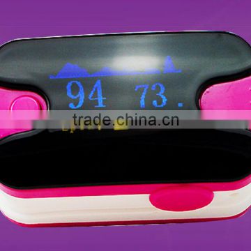 New Color OLED Fingertip Pulse Oximeter With Audio Alarm & Pulse Sound - Spo2 Monitor