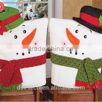 Christmas Santa snowman chair cover