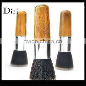 Wooden handle powder makeup brush for women