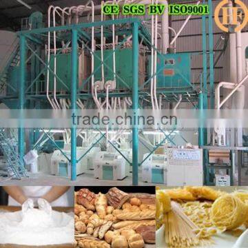 Egypt 150T per 24h wheat flour milling machine