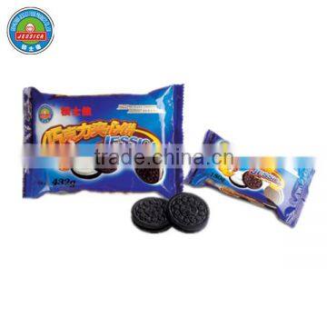 432g Chocolate Sandwich Biscuit Manufacture