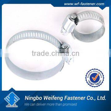 china clip manufacturers & suppliers German type Hose clamp with lable/201 304 316 zinc plated Hose Clamp