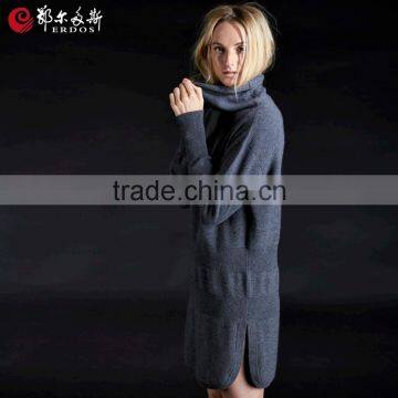 Erdos names of winter women ladies cashmere dresses